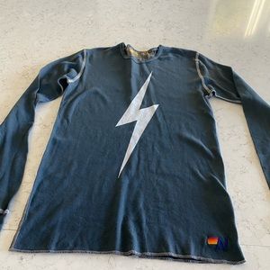 Aviator Nation Bolt long sleeve fitted Tee.